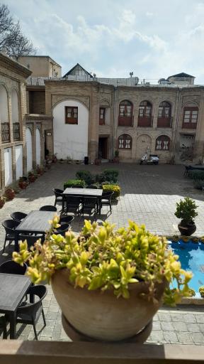 عکس کافه رستوران عمارت تاریخی مصری