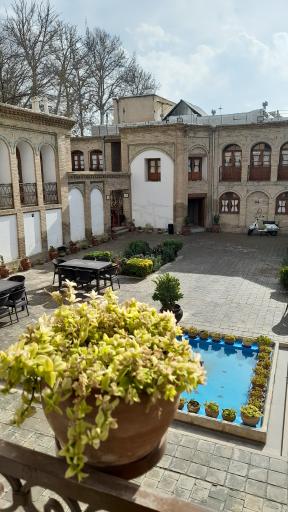 عکس کافه رستوران عمارت تاریخی مصری