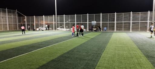 عکس زمین چمن مصنوعی شهید حججی