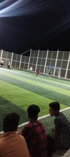 عکس زمین چمن مصنوعی شهید حججی