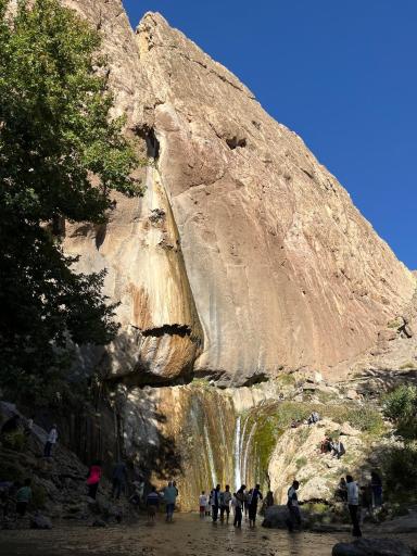 عکس آبشار سمیرم