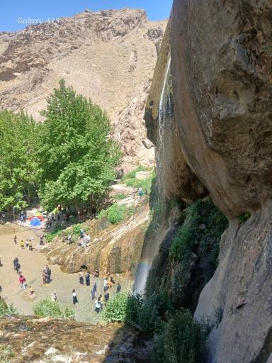عکس آبشار سمیرم