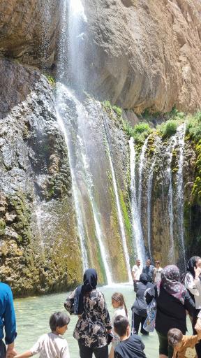 عکس آبشار سمیرم