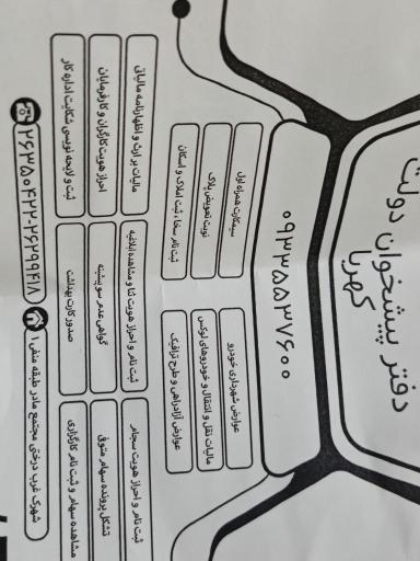 عکس دفتر پیشخوان دولت کهربا کد 2720