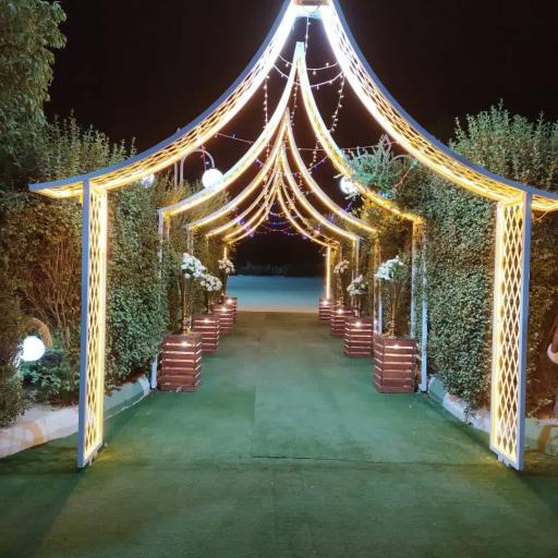 عکس باغ تالار ستاره طلایی