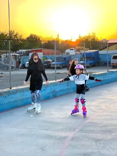 عکس پیست اسکیت زرین