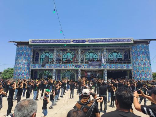 عکس حسینیه پیر علم لاریم