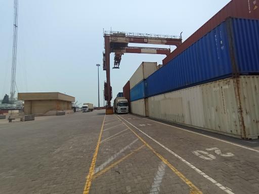 عکس ترمینال کانتینری کاوه 