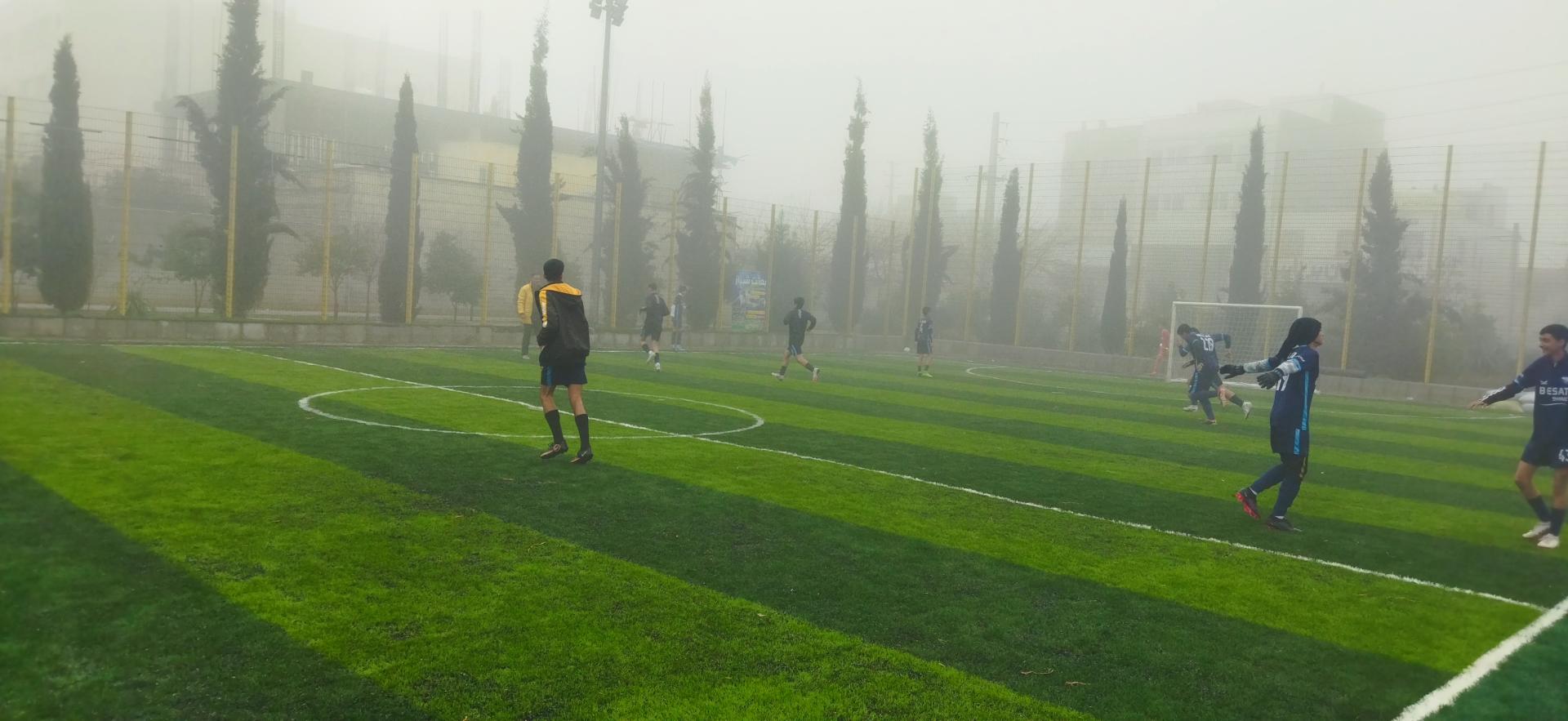 عکس باشگاه و مدرسه فوتبال بعثت شیراز