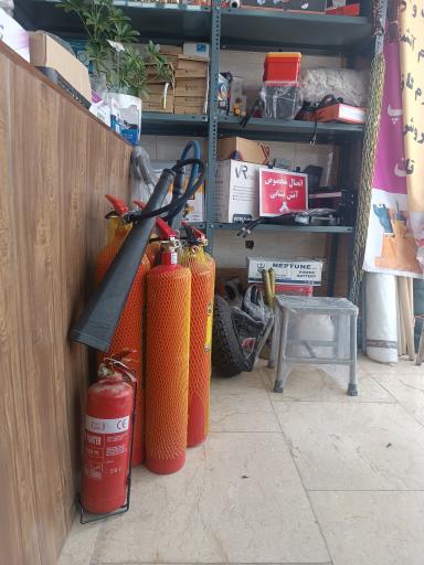 عکس تاسیسات و لوازم آتش نشانی آدلی