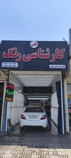 عکس کارشناسی تشخیص رنگ علی