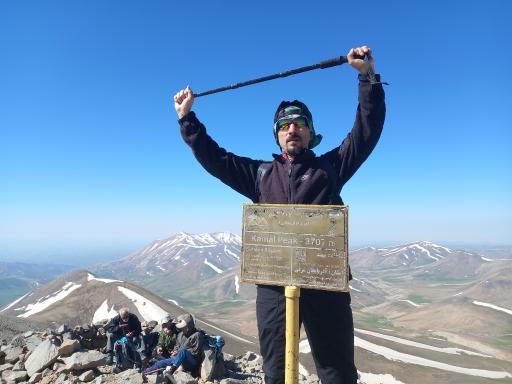 عکس کوه سهند سد نهند