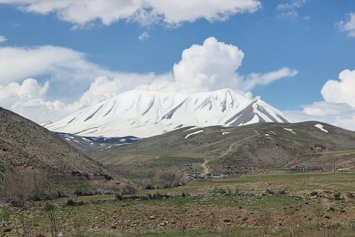عکس کوه سهند سد نهند