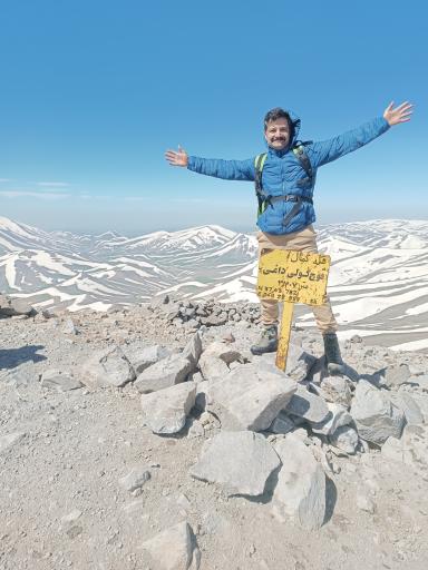 عکس کوه سهند سد نهند