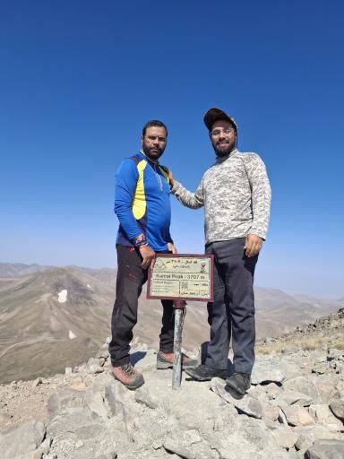 عکس کوه سهند سد نهند