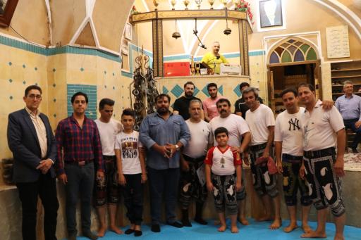 عکس زورخانه زنده یاد سید کاظم خرد نژاد