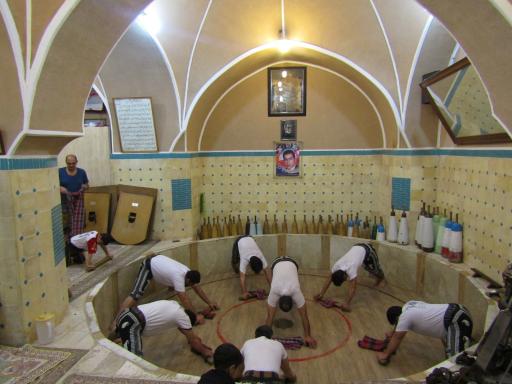 عکس زورخانه زنده یاد سید کاظم خرد نژاد