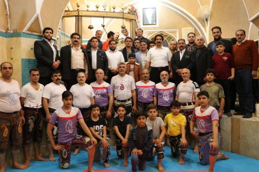 عکس زورخانه زنده یاد سید کاظم خرد نژاد