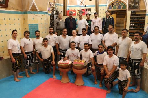 عکس زورخانه زنده یاد سید کاظم خرد نژاد