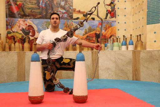 عکس زورخانه زنده یاد سید کاظم خرد نژاد