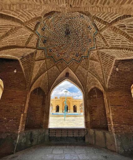 عکس مسجد جامع گلپایگان