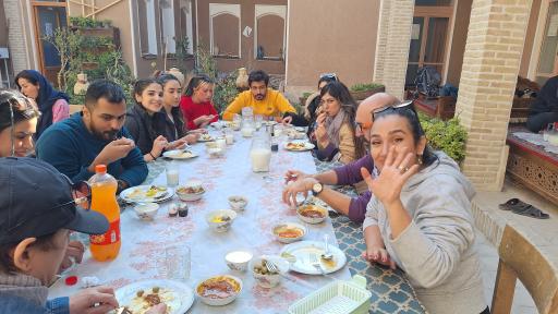 عکس اقامتگاه عمارت سنتی شاباز ورزنه 