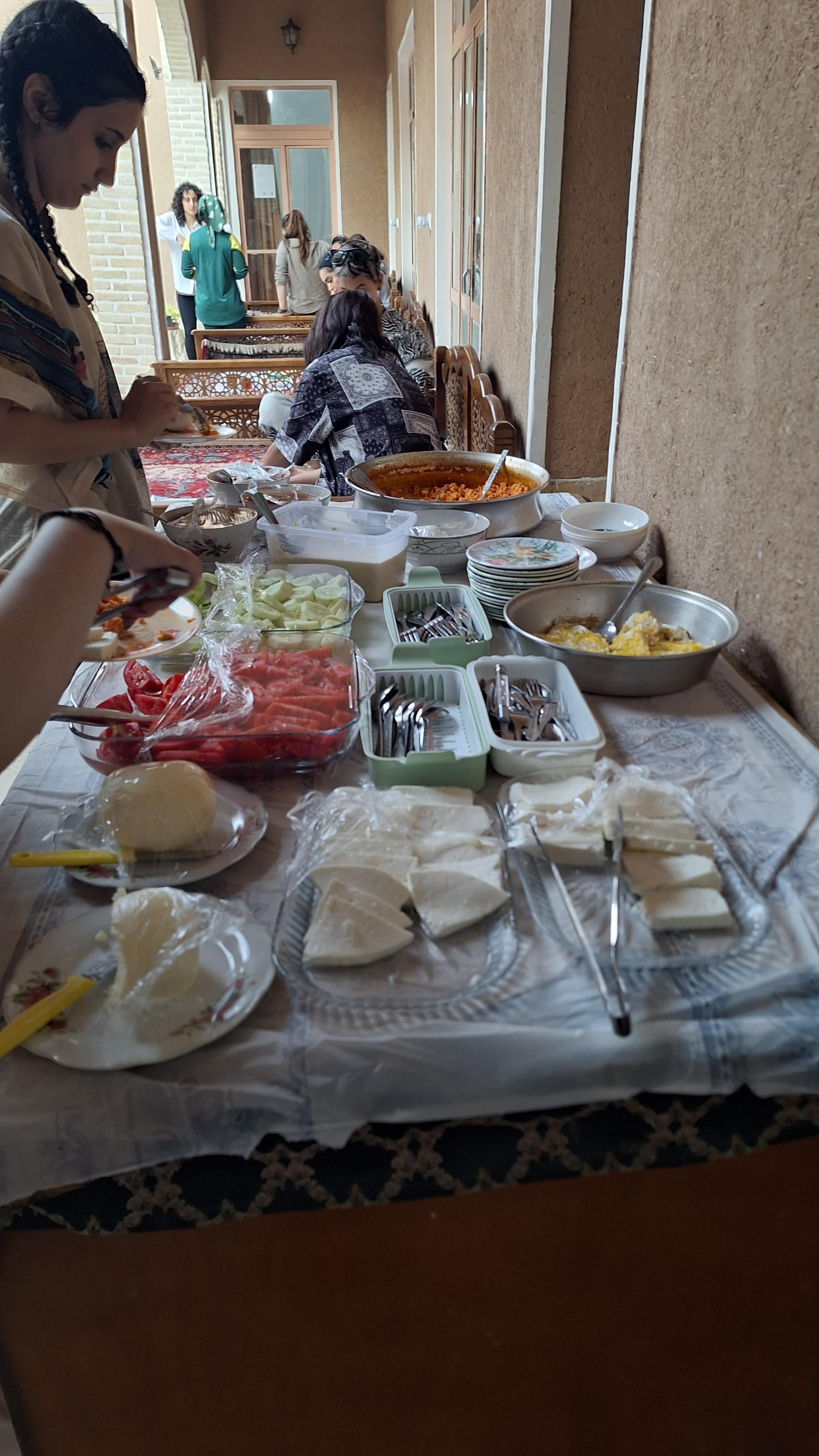 عکس اقامتگاه عمارت سنتی شاباز ورزنه 