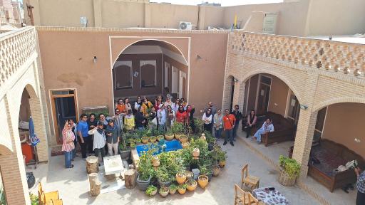 عکس اقامتگاه عمارت سنتی شاباز ورزنه 