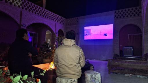 عکس اقامتگاه عمارت سنتی شاباز ورزنه 