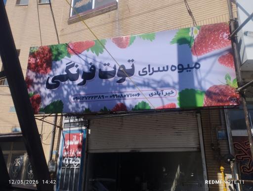 میوه فروشی توت فرنگی 