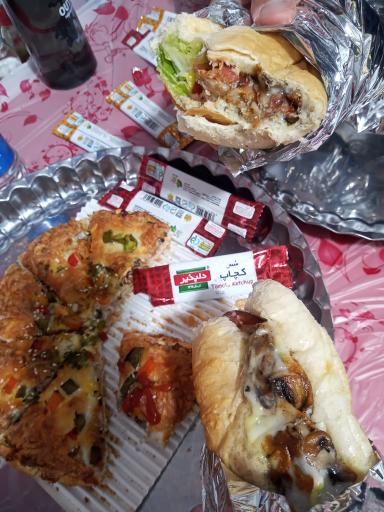 عکس فست فود گندم