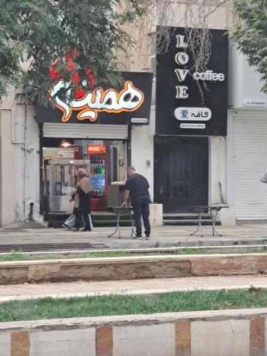 عکس فست فود همینه