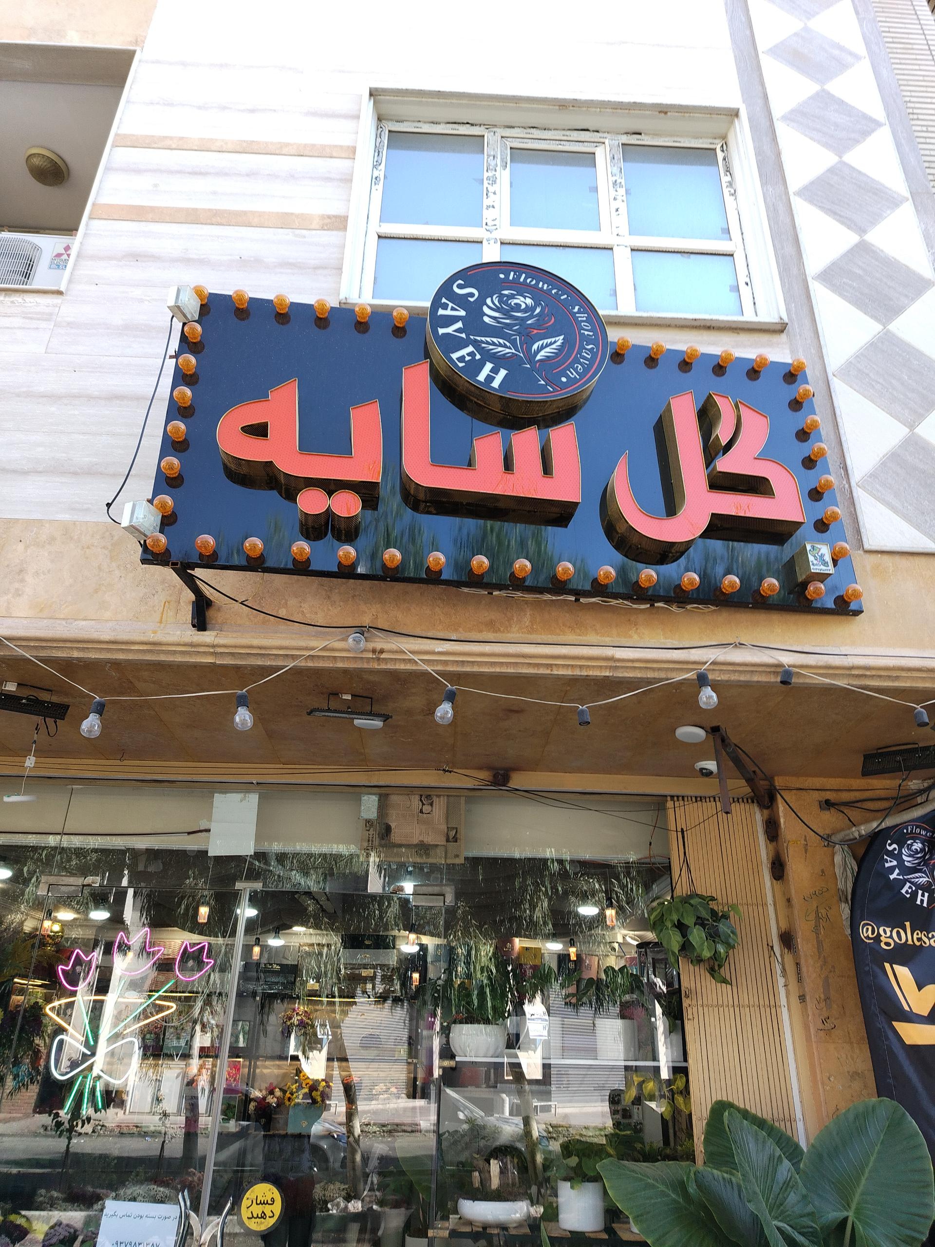 عکس گل فروشی سایه 