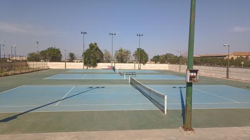 عکس زمین تنیس شهرک نفت 
