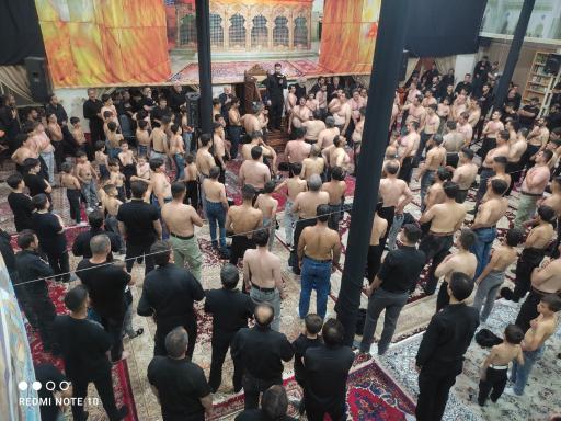 عکس مسجد تکیه کبودراهنگ