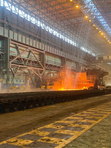 عکس نورد گرم 1 فولاد مبارکه