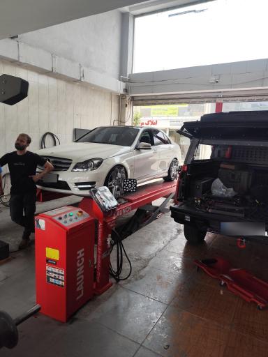 عکس میزان فرمان لیزری 3DCAR