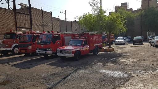 عکس اداره آتش نشانی شهرستان شوشتر 