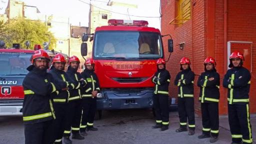 عکس اداره آتش نشانی شهرستان شوشتر 