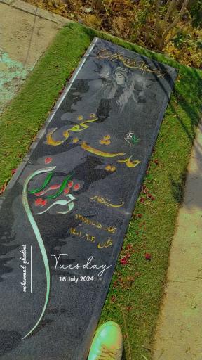 عکس مزار حدیث نجفی 