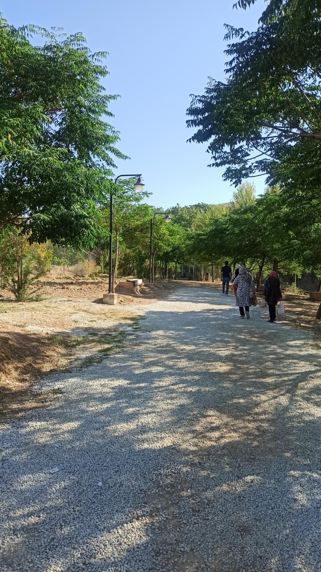 عکس پیاده راه سلامت بهشت