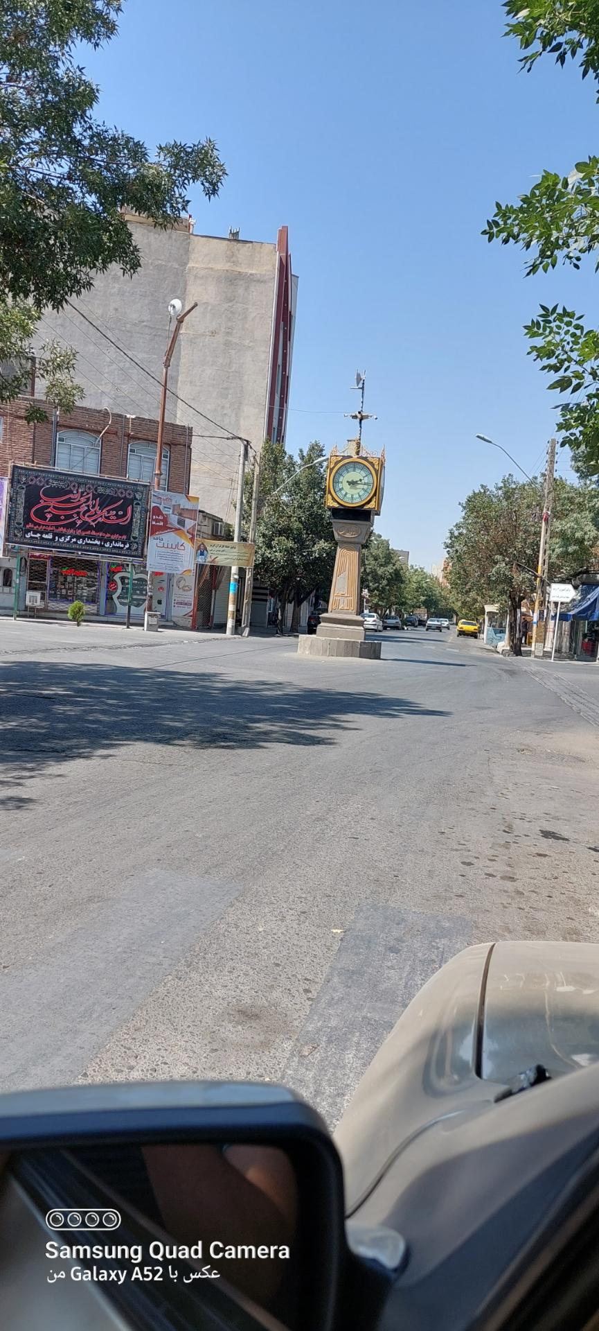 عکس چهارراه ساعت