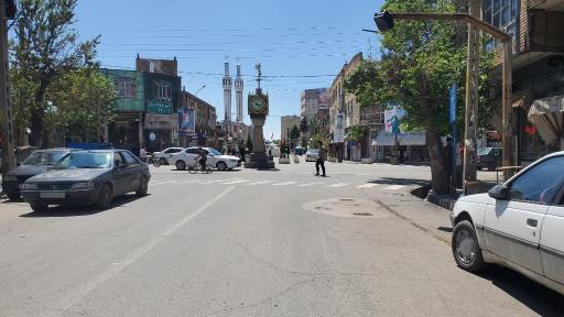 عکس چهارراه ساعت