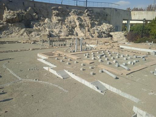 عکس ماکت تخت جمشید