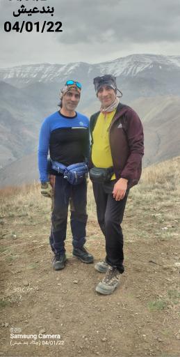 عکس طبیعت دره حصارک و مسیر قله بند عیش