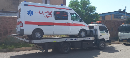 عکس جرثقیل خودروبر و خودروسوار شهریار