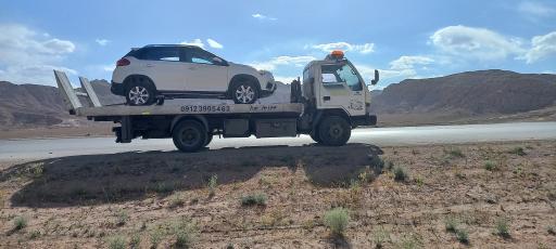 عکس جرثقیل خودروبر و خودروسوار شهریار