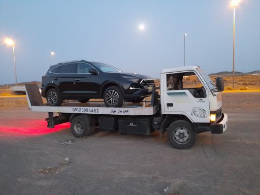 عکس جرثقیل خودروبر و خودروسوار شهریار