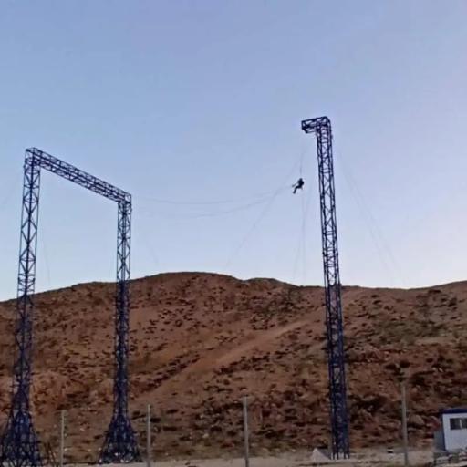 عکس غول تاب بزرگ پولاد کف