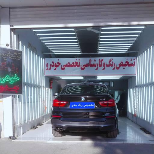 عکس تشخیص رنگ کارشناسی خودرو حسن جدی